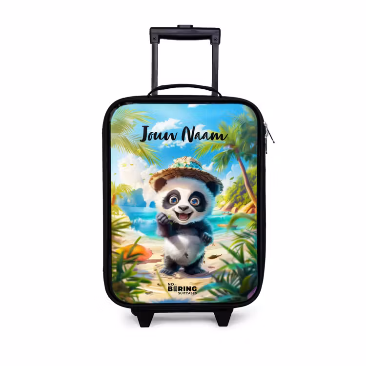 Kinderkoffers met naam - Pablo panda — 1