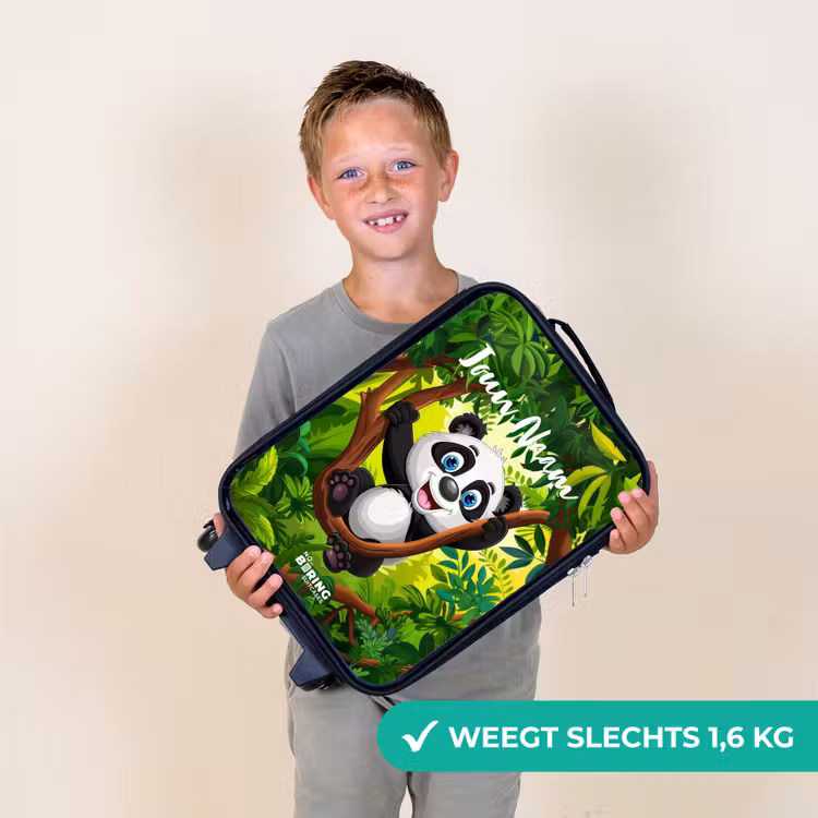 Kinderkoffers met naam - Pedro panda — 3