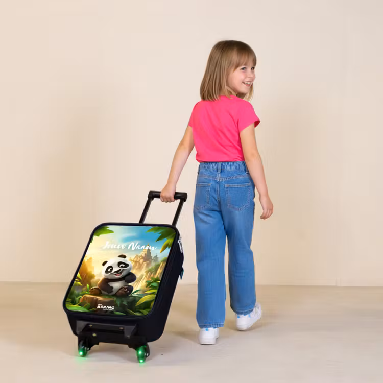 Kinderkoffers met naam - Peter Panda — 2