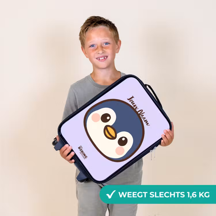 Kinderkoffers met naam - Pinguïn — 3