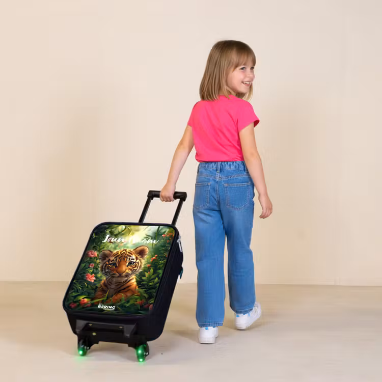 Kinderkoffers met naam - Tommy tijger — 2