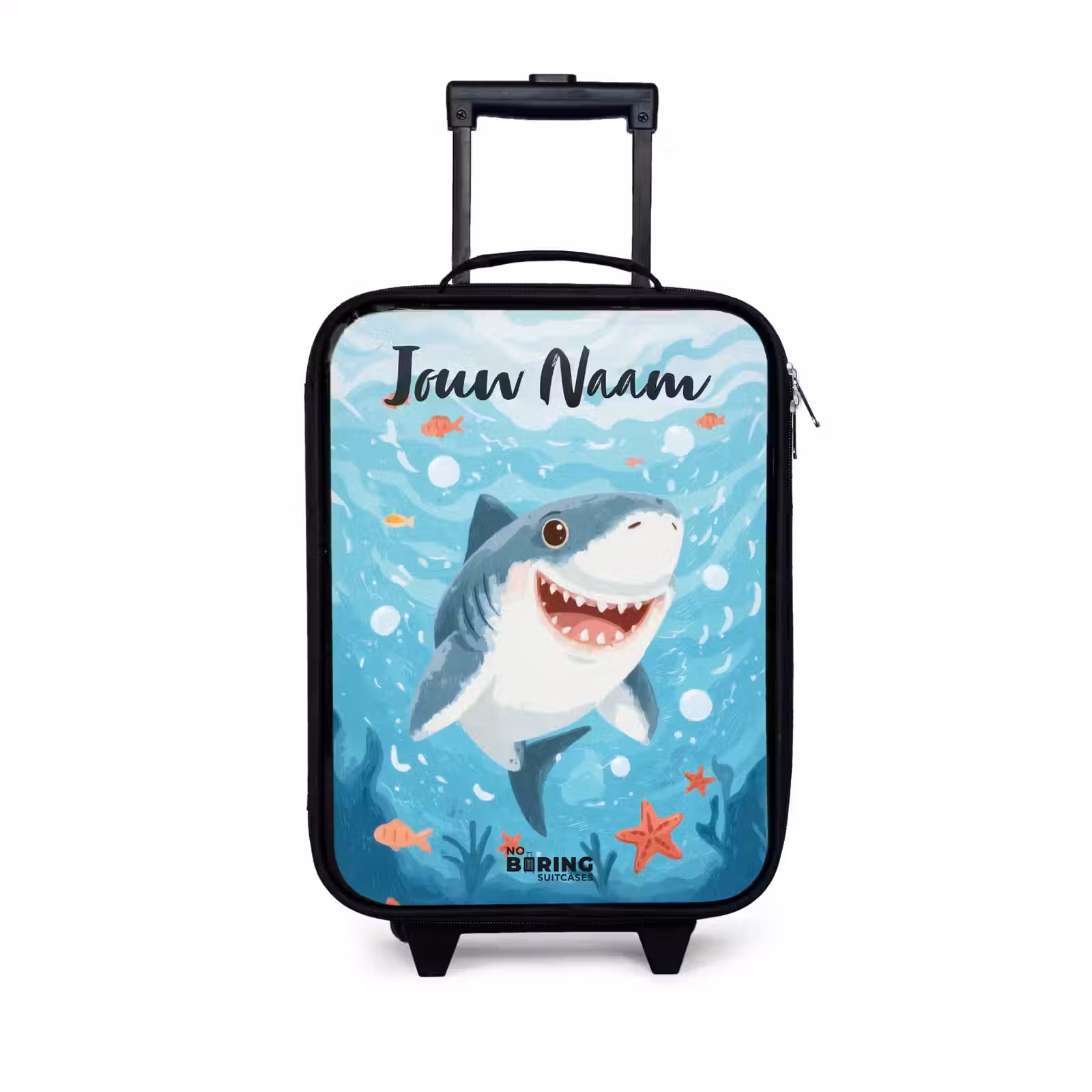 Kinderkoffers met naam - Haai - Water - Zee — 1