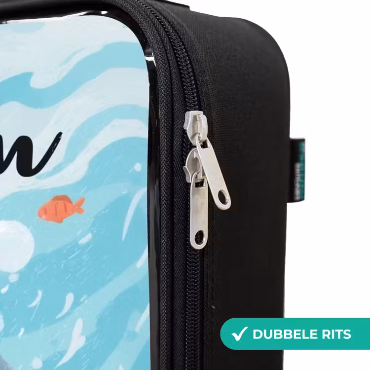 Kinderkoffers met naam - Haai - Water - Zee — 6
