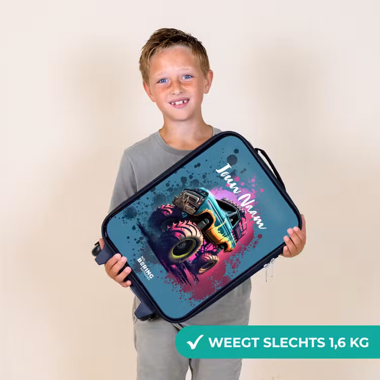 Kinderkoffer - Monster Wheels — 3