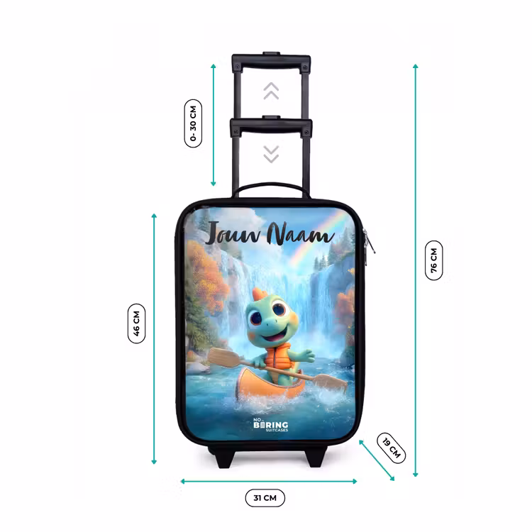 Kinderkoffers met naam - Dino - Natuur - Waterval — 7