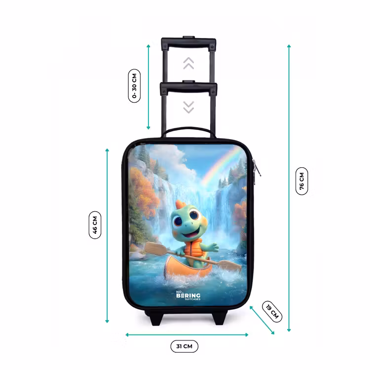 Kinderkoffers met naam - Dino - Natuur - Waterval — 7