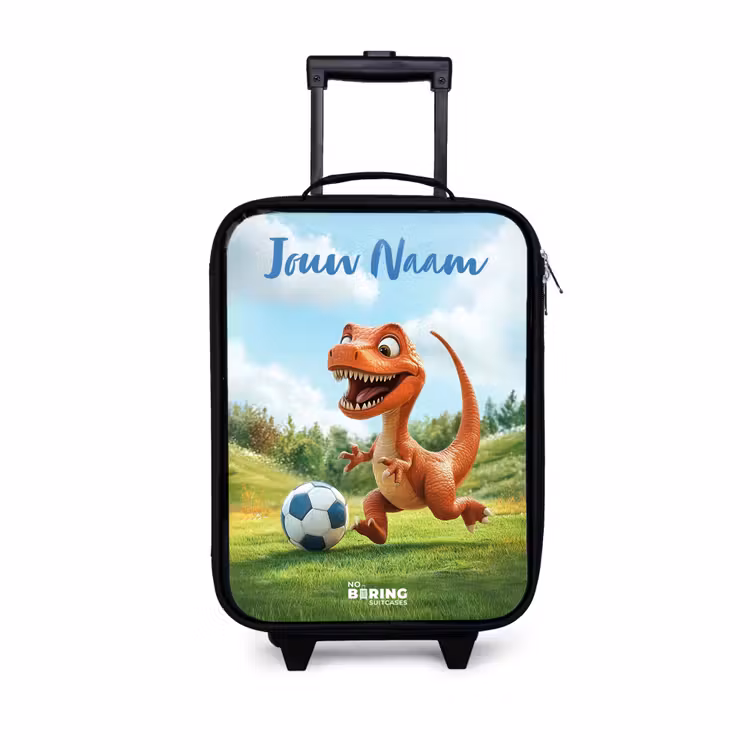 Kinderkoffers met naam - Voetbal - Dino - Sport — 1