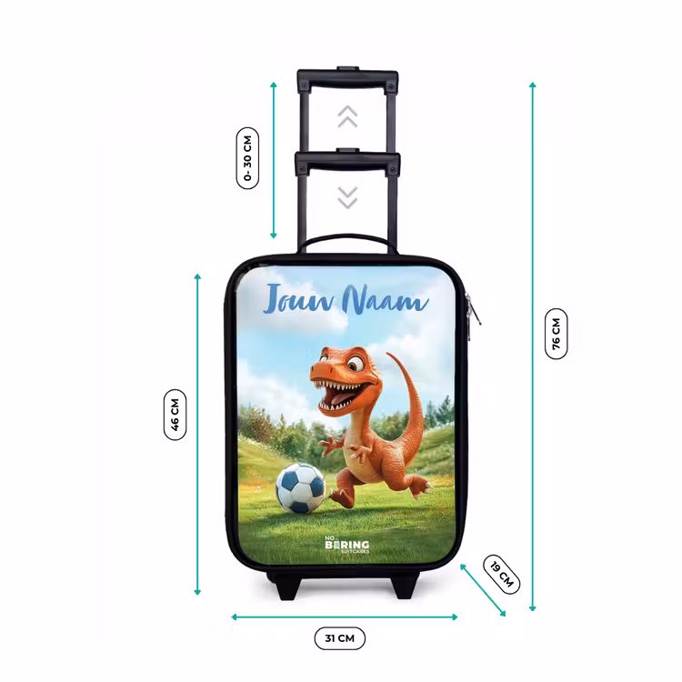 Kinderkoffers met naam - Voetbal - Dino - Sport — 7