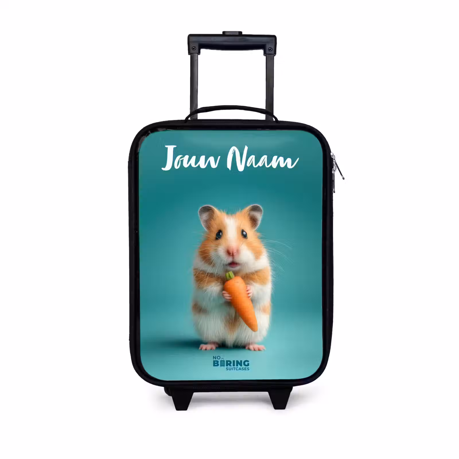 Kinderkoffers met naam - Hamster - Wortel - Dier — 1