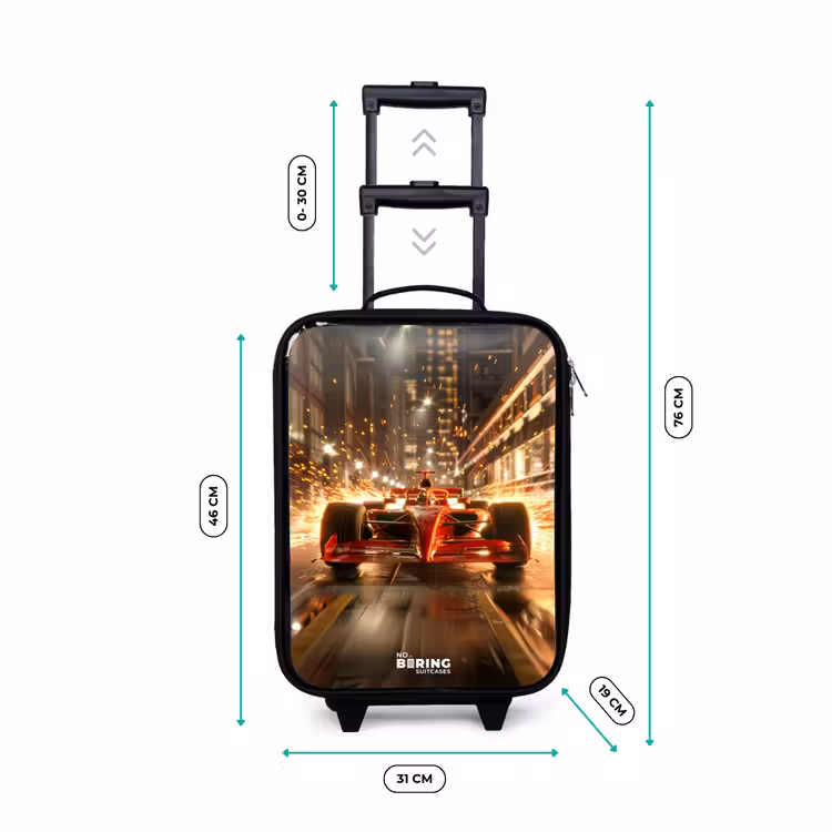 Kinderkoffer - Rapid red — 6