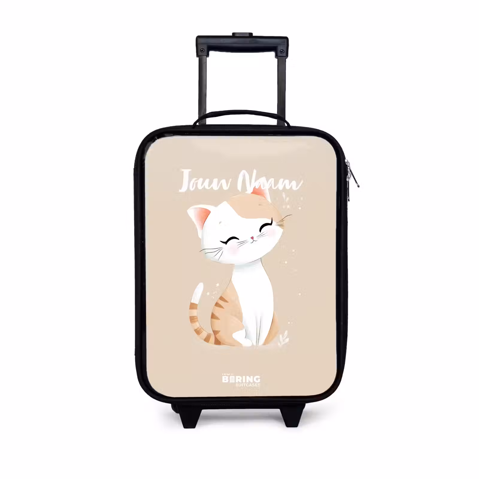 Kinderkoffer - Kitten in de kleuren beige en wit — 1