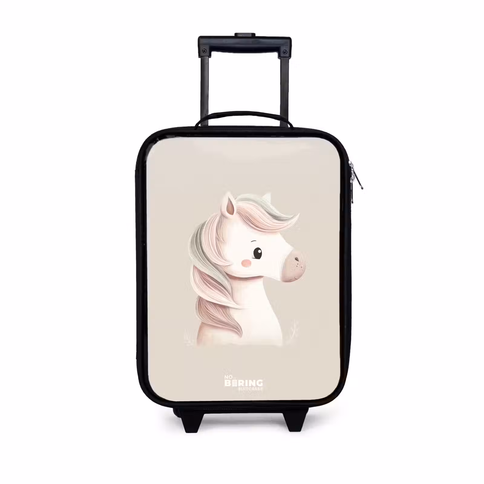 Kinderkoffer - Pony in roze pastel kleuren — 1