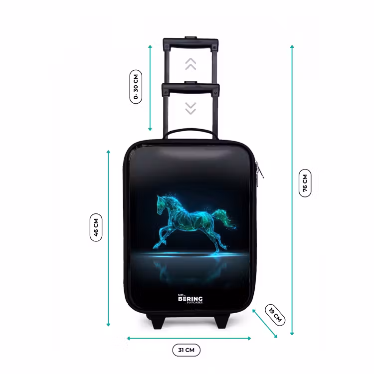 Kinderkoffer - Futuristisch galopperend paard — 7