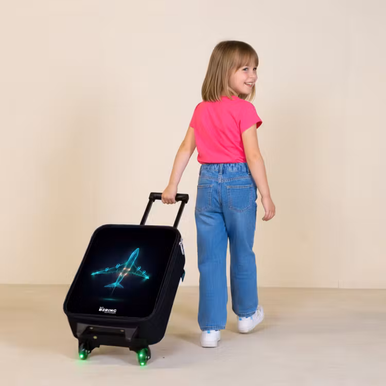 Kinderkoffer - Lichtgevend vliegtuig — 2