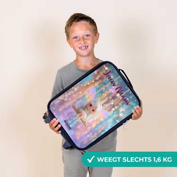 Kinderkoffers met naam - Fee - Elf - Regenboog — 3