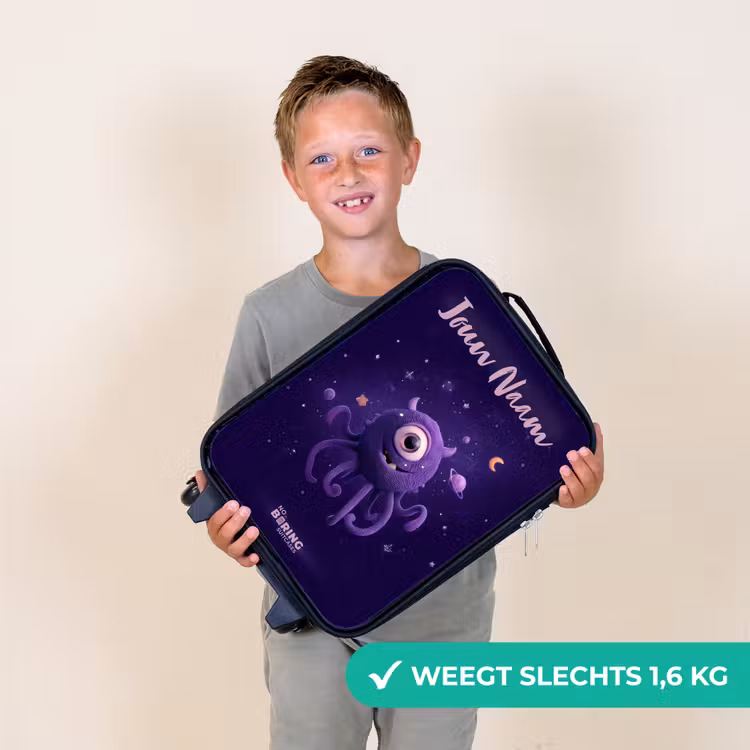Kinderkoffers met naam - Kosmisch tentakelmonster — 3