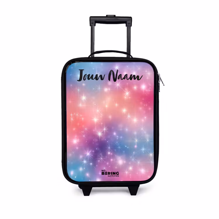 Kinderkoffers met naam - Sterren - Abstract - Kleuren — 1