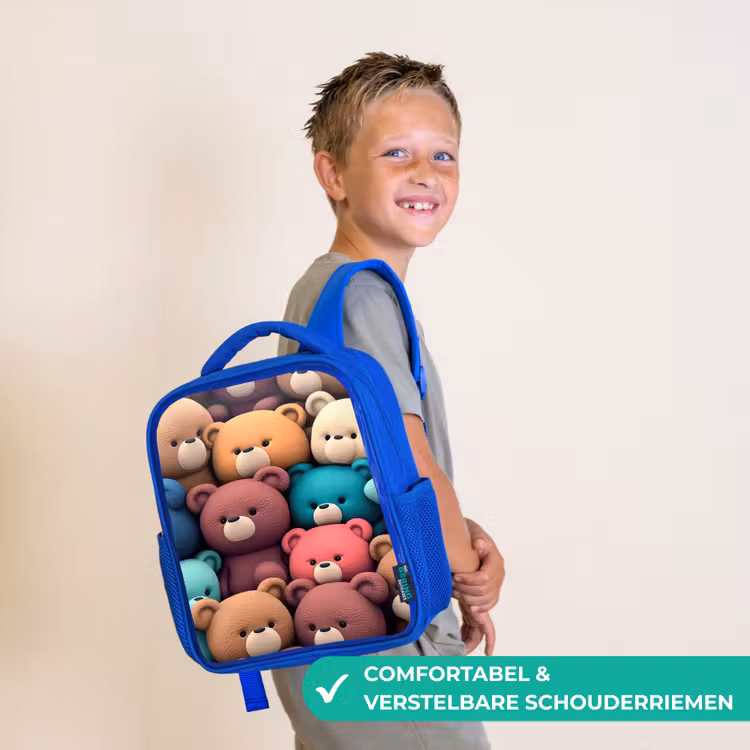 Kinderrugzak - Blauw - Beren Bonanza — 4