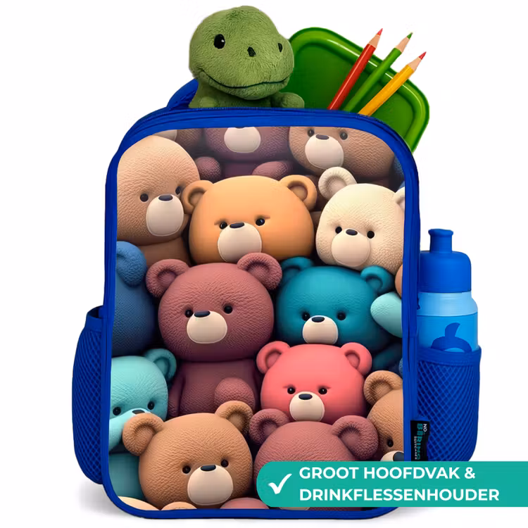 Kinderrugzak - Blauw - Beren Bonanza — 6