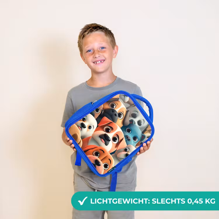 Kinderrugzak - Blauw - Hondsdolheid — 2