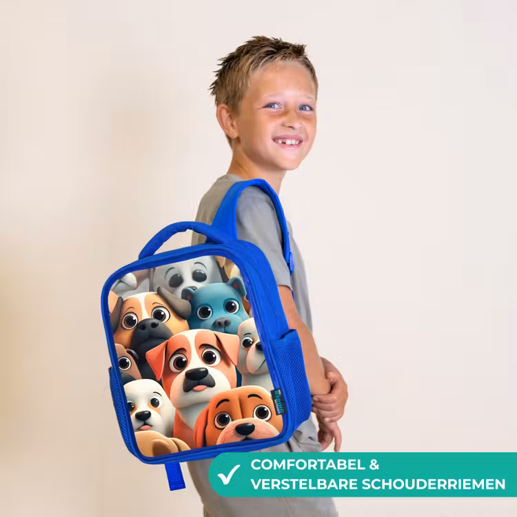 Kinderrugzak - Blauw - Hondsdolheid — 4