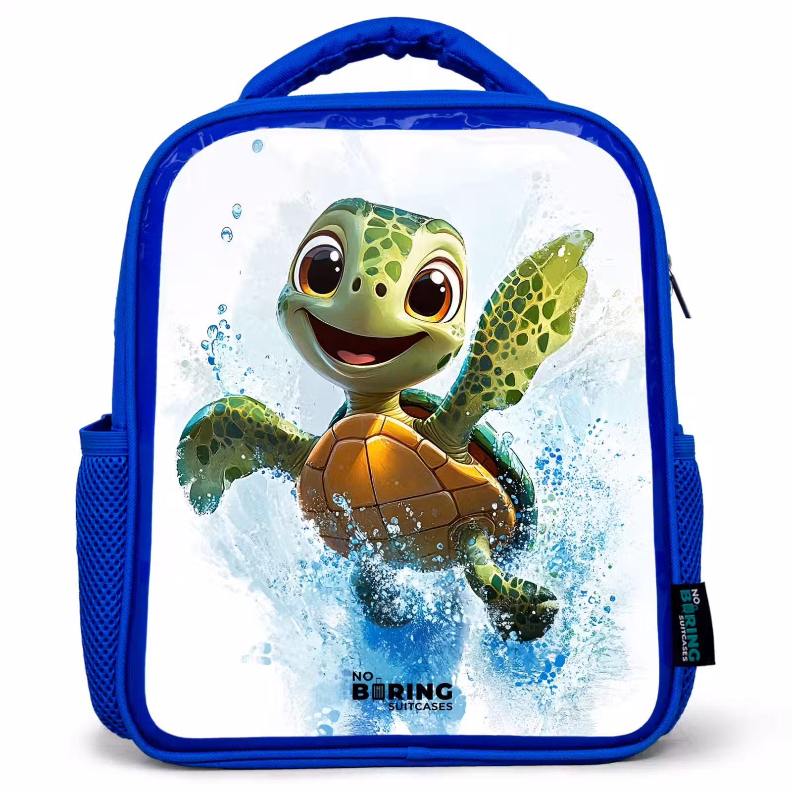 Kinderrugzak - Blauw - Schildpad - Water - Groen — 1