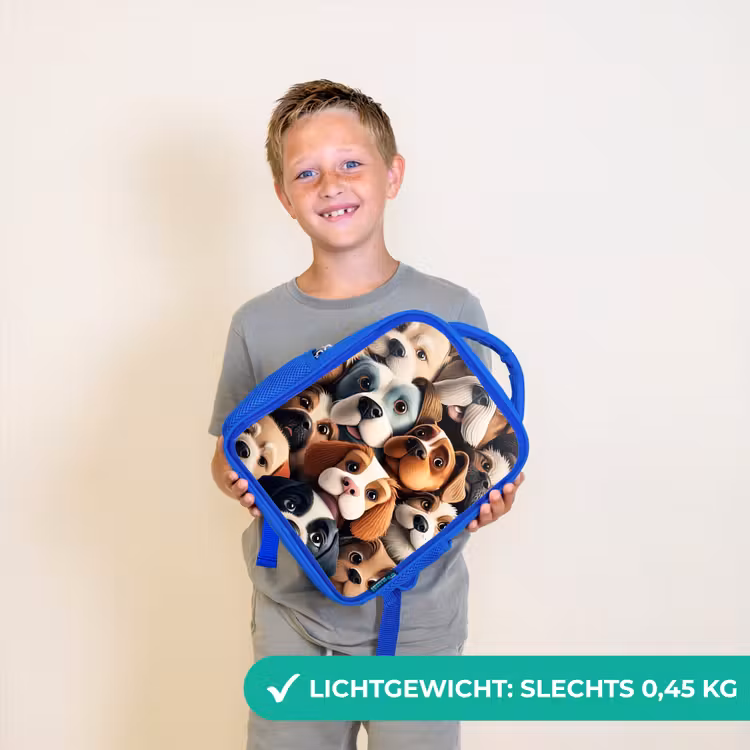 Kinderrugzak - Blauw - Blaffende Bende — 2