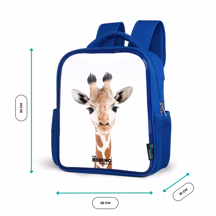 Kinderrugzak - Blauw - Gerrie Giraffe — 5