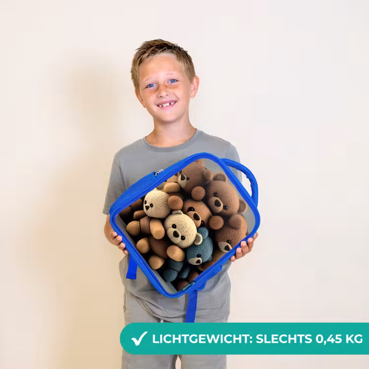 Kinderrugzak - Blauw - Knuffelberen — 2