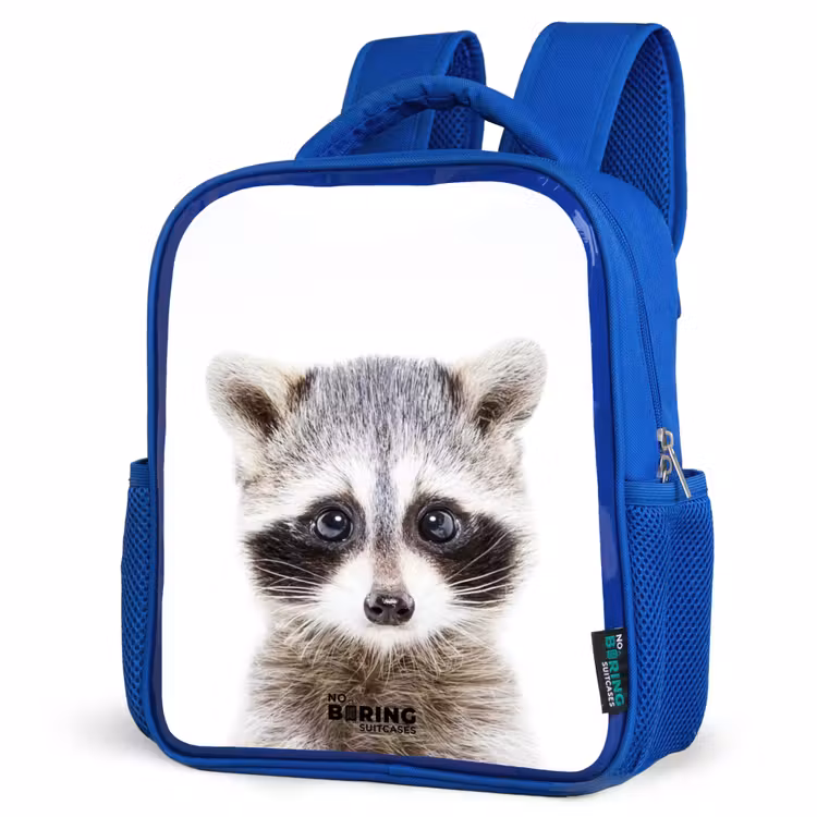 Kinderrugzak - Blauw - Rachid Racoon — 7