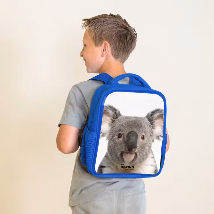 Kinderrugzak - Blauw - Schattige Koala Beer — 3