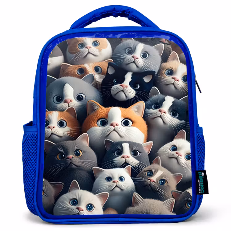 Kinderrugzak - Blauw - Snoezige Snuitjes — 1