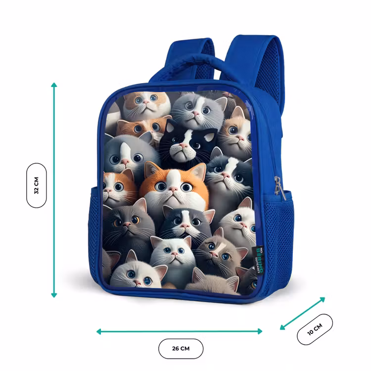 Kinderrugzak - Blauw - Snoezige Snuitjes — 5