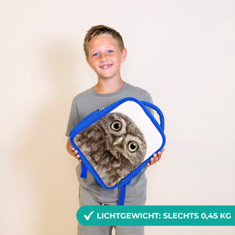 Kinderrugzak - Blauw - Ulke Uil — 2