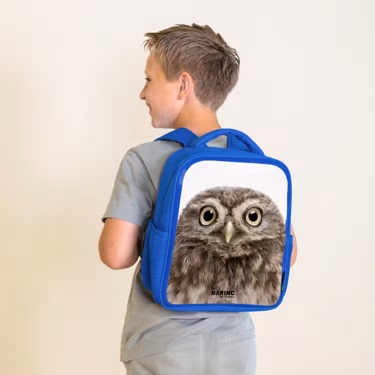 Kinderrugzak - Blauw - Ulke Uil — 3