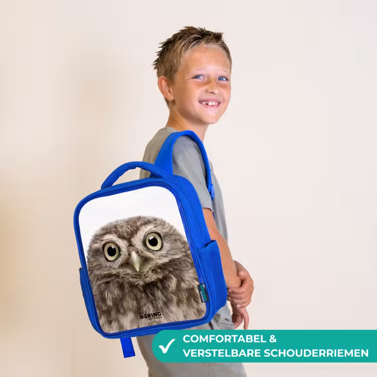 Kinderrugzak - Blauw - Ulke Uil — 4