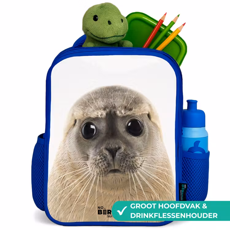 Kinderrugzak - Blauw - Zyon Zeehond — 6