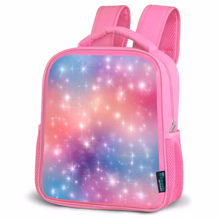 Kinderrugzak - Roze - Sterren - Abstract - Kleuren β 4