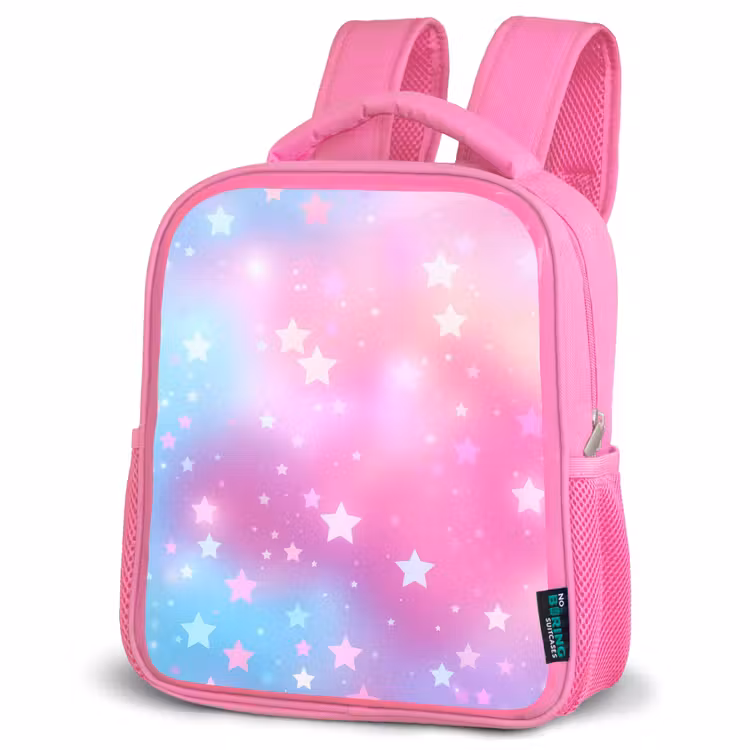 Kinderrugzak - Roze - Sterren - Roze - Blauw — 4