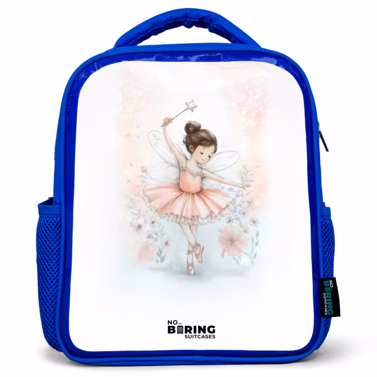 Kinderrugzak - Blauw - Ballerina - Elf - Fee — 1