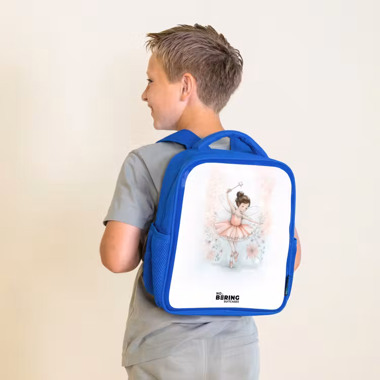 Kinderrugzak - Blauw - Ballerina - Elf - Fee — 3