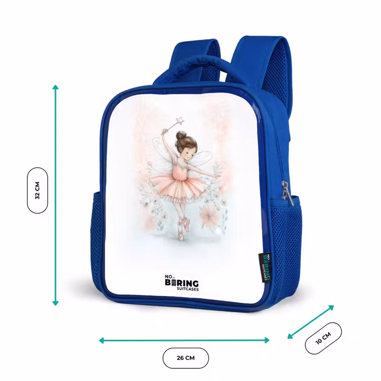 Kinderrugzak - Blauw - Ballerina - Elf - Fee — 5