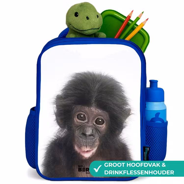 Kinderrugzak - Blauw - Charlie Chimp — 6