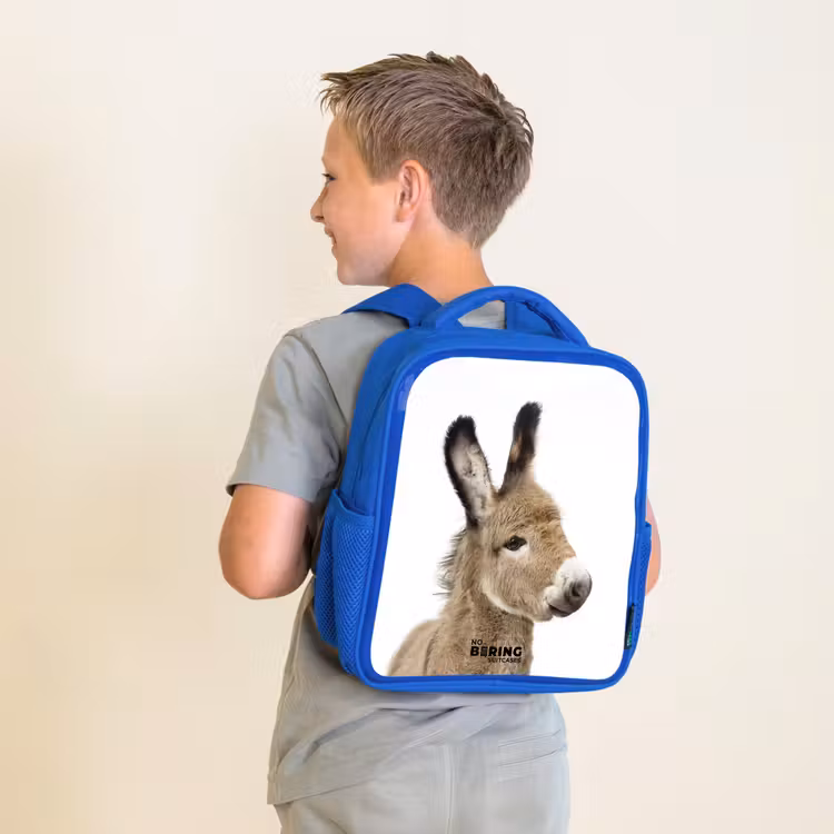 Kinderrugzak - Blauw - Eddy Ezel — 3