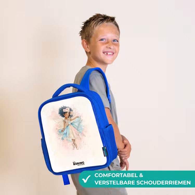 Kinderrugzak - Blauw - Elf - Ballet - Kleurrijk — 4