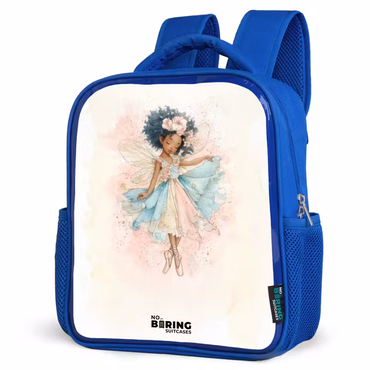 Kinderrugzak - Blauw - Elf - Ballet - Kleurrijk — 7