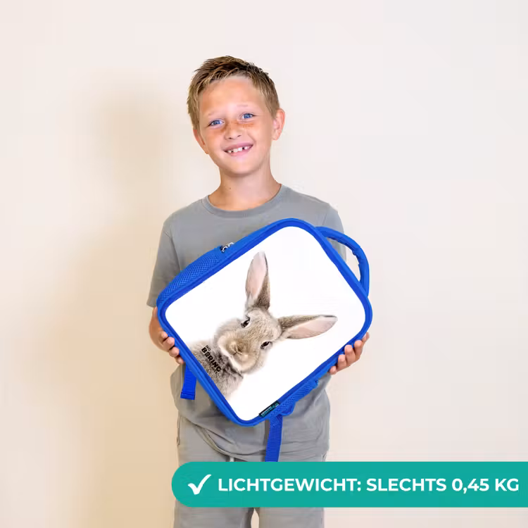 Kinderrugzak - Blauw - Koen Konijn — 2