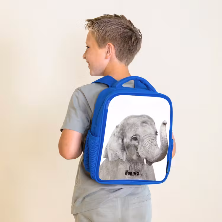 Kinderrugzak - Blauw - Oscar Olifant — 3