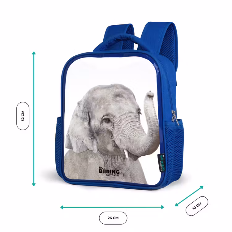 Kinderrugzak - Blauw - Oscar Olifant — 5