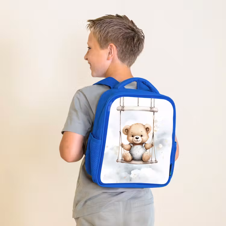 Kinderrugzak - Blauw - Beer - Baby - Dier - Kinderen — 3